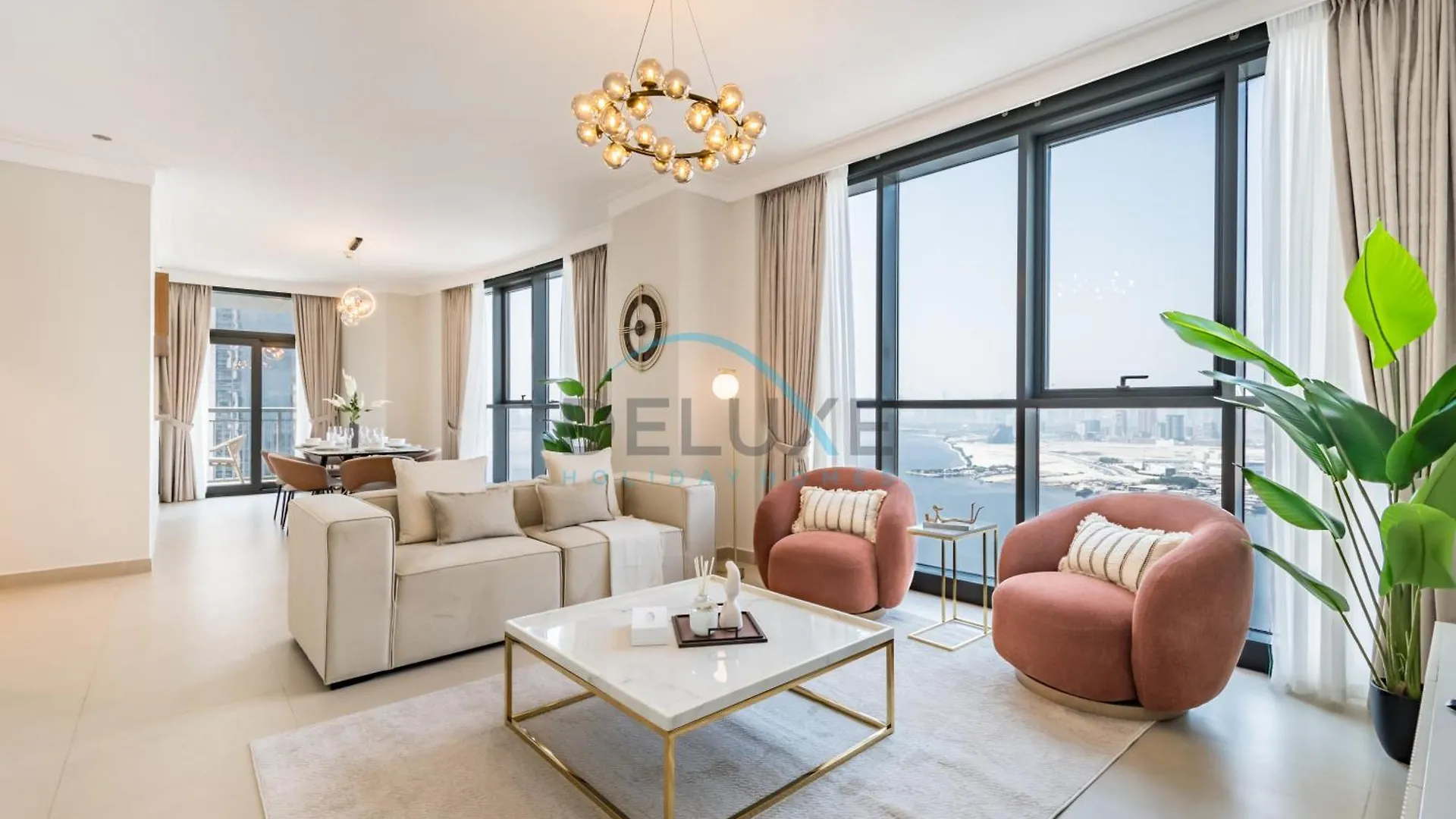 Spacious 3Br Apartment With Assistant Room & Stunning Creek Views In The Dubai Creek Residences South Tower 1, Creek Harbour By Deluxe Holiday Homes contacts