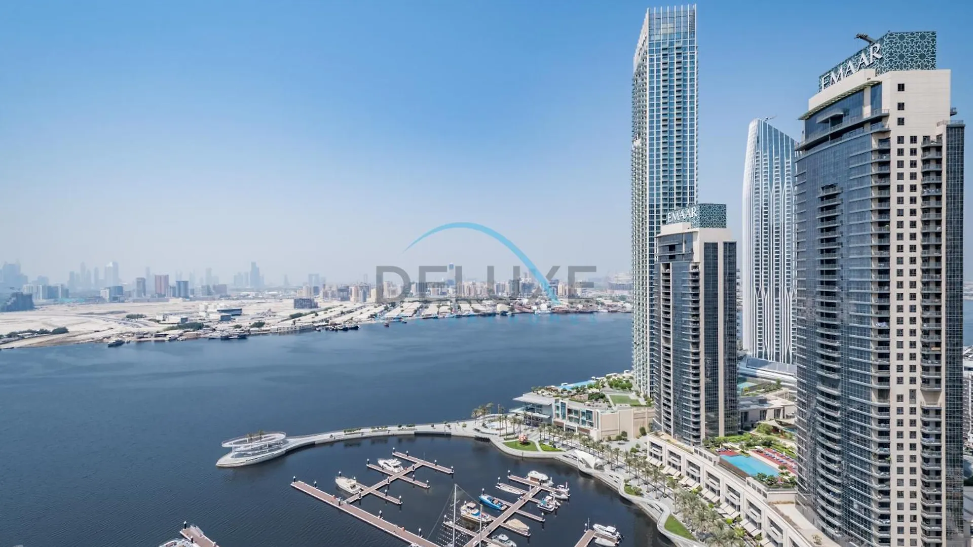 Spacious 3Br Apartment With Assistant Room & Stunning Creek Views In The Dubai Creek Residences South Tower 1, Creek Harbour By Deluxe Holiday Homes