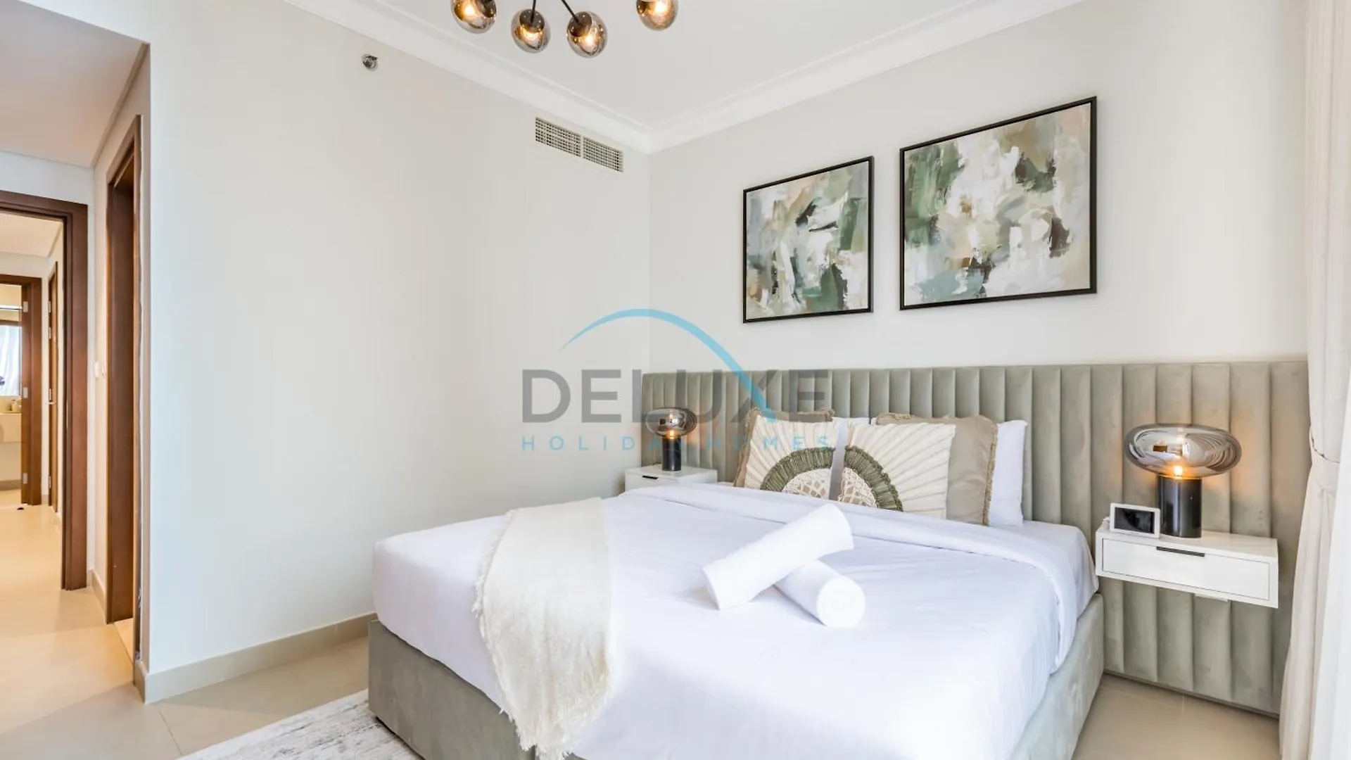 Spacious 3Br Apartment With Assistant Room & Stunning Creek Views In The Dubai Creek Residences South Tower 1, Creek Harbour By Deluxe Holiday Homes United Arab Emirates